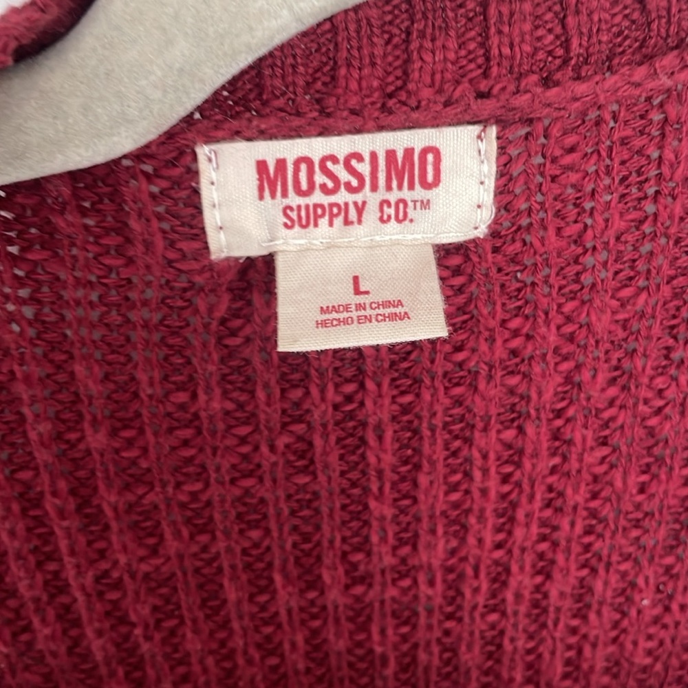 Red cardigan - Picture 2 of 3